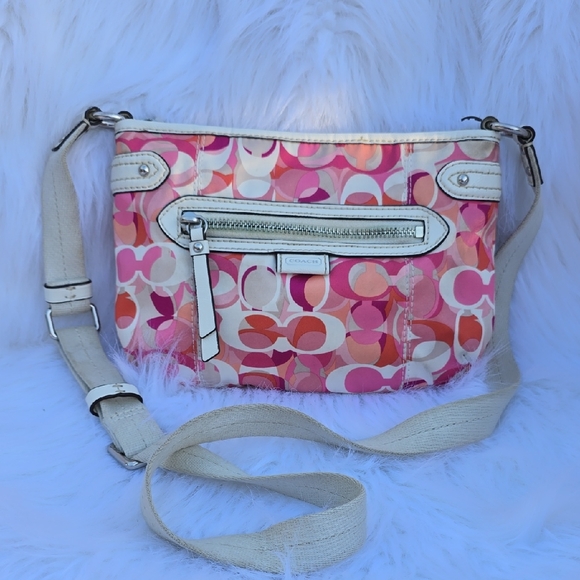 Vintage Y2K Coach Daisy Kaleidescope Crossbody Bag Style #F49443 - Picture 1 of 13